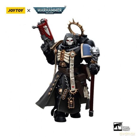 Warhammer 40k Action Figure 1/18 Ultramarines Primaris Chaplain Brother Varus 12 cm [FIGURKA]