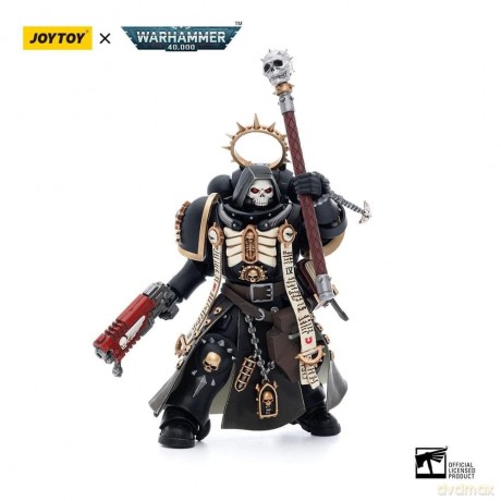 Warhammer 40k Action Figure 1/18 Ultramarines Primaris Chaplain Brother Varus 12 cm [FIGURKA]