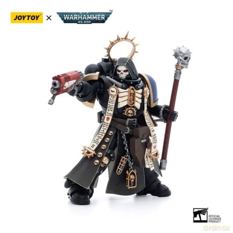 Warhammer 40k Action Figure 1/18 Ultramarines Primaris Chaplain Brother Varus 12 cm [FIGURKA]