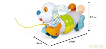 AS Baby Clementoni: Pull Along Dog - Charlie (1000-17262)