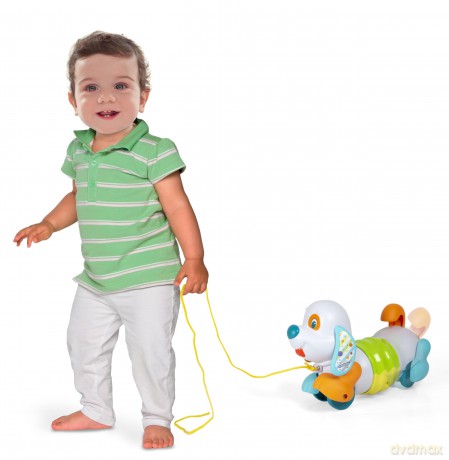 AS Baby Clementoni: Pull Along Dog - Charlie (1000-17262)
