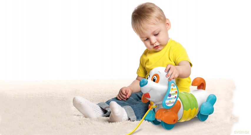AS Baby Clementoni: Pull Along Dog - Charlie (1000-17262)
