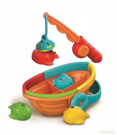 AS Baby Clementoni: Think and Play - Colour Fishing Set (Recycled Plastic) (1000-17513)