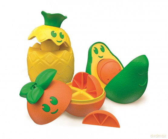 AS Baby Clementoni: Think and Play - Fruit Puzzle (Recycled Plastic) (1000-17512)