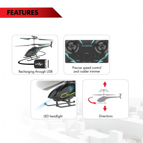 AS Silverlit: Flybotic - Air Mamba Remote Helicopter (7530-84753)