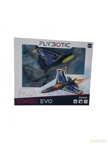 AS Silverlit: Flybotic - Sonic Evo Remote Control Airplane Blue (7530-85741)