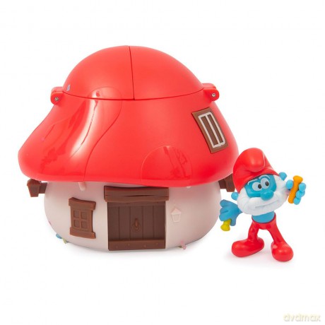 Giochi Preziosi The Smurfs: Mushroom House with Surprise Figure W2 (Random) (PUF38000)