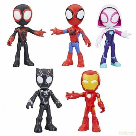 Hasbro Disney Junior Marvel: Spidey and his Amazing Friends - Hero Collection Pack Figures (F8401)