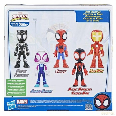 Hasbro Disney Junior Marvel: Spidey and his Amazing Friends - Hero Collection Pack Figures (F8401)