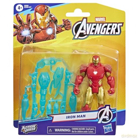 Hasbro Marvel Action Verse: Avengers - Iron Man Action Figure (G2846)