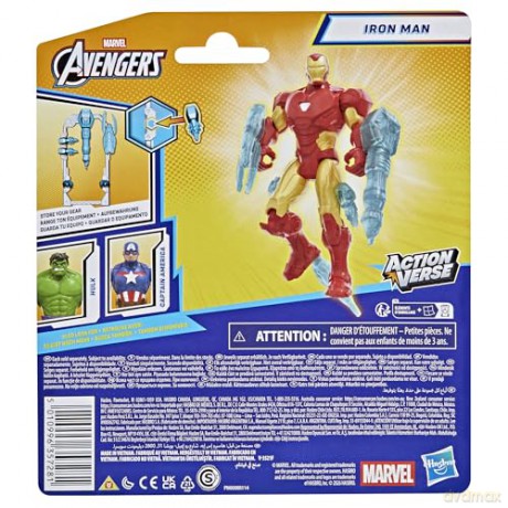 Hasbro Marvel Action Verse: Avengers - Iron Man Action Figure (G2846)