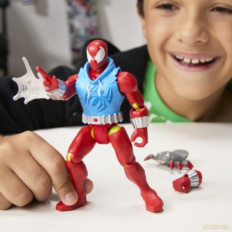 Hasbro Marvel Spider-Man: Mixmashers - Scarlet Spider Action Figure (G2878)
