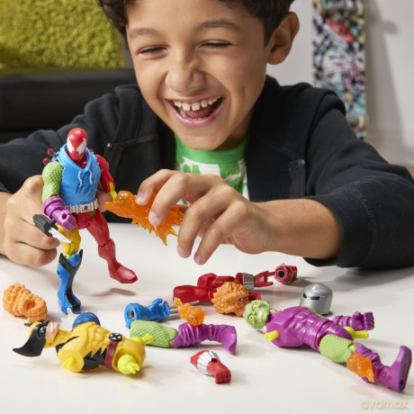 Hasbro Marvel Spider-Man: Mixmashers - Scarlet Spider Action Figure (G2878)