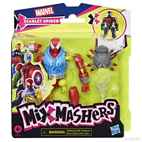 Hasbro Marvel Spider-Man: Mixmashers - Scarlet Spider Action Figure (G2878)