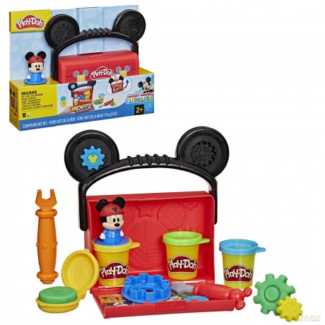 Hasbro Play-Doh Disney Jr: Mickey Mouse Clubhouse - On-The-Go Garage Playset (G3109)