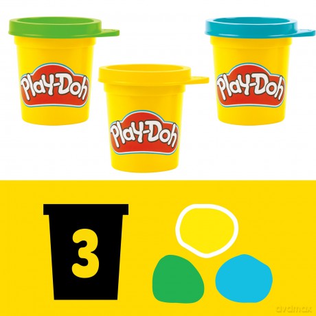 Hasbro Play-Doh Disney Jr: Mickey Mouse Clubhouse - On-The-Go Garage Playset (G3109)