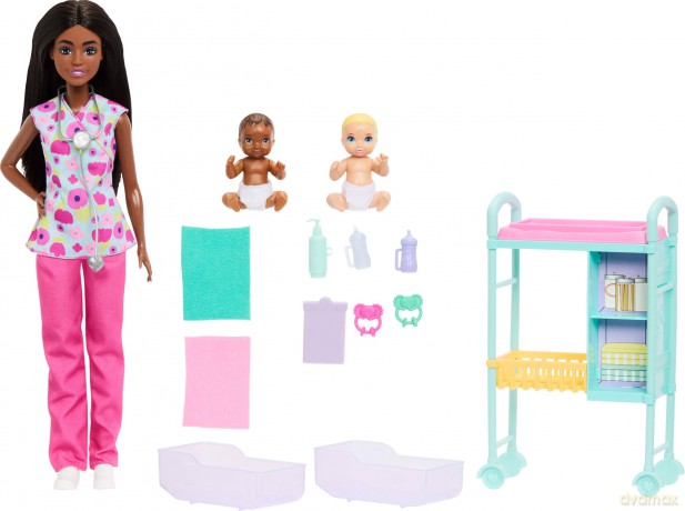 Mattel Barbie: You Can Be Anything - Baby Doctor Doll (JMK13)