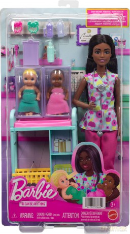Mattel Barbie: You Can Be Anything - Baby Doctor Doll (JMK13)