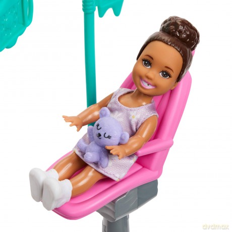 Mattel Barbie: You Can Be Anything - Dentist with Kid Doll (JMK14)