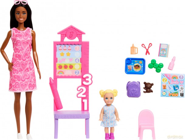 Mattel Barbie: You Can Be Anything - Teacher with Kid Doll (JMK17)