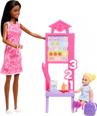 Mattel Barbie: You Can Be Anything - Teacher with Kid Doll (JMK17)