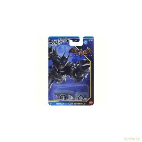 Mattel Hot Wheels DC: Silver Series Batman - Arkham Asylum Batmobile Vehicle (JBY18)