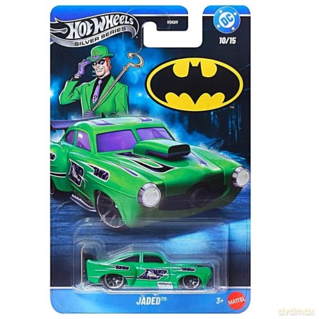 Mattel Hot Wheels DC: Silver Series Batman  Jaded Vehicle (JKW98)