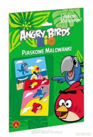 Piaskowe malowanki - 2 obrazki - Angry Birds ALEX