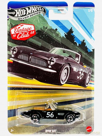 Mattel Hot Wheels Silver Series: Vintage Club 1968  BMW 507 (JKY26)