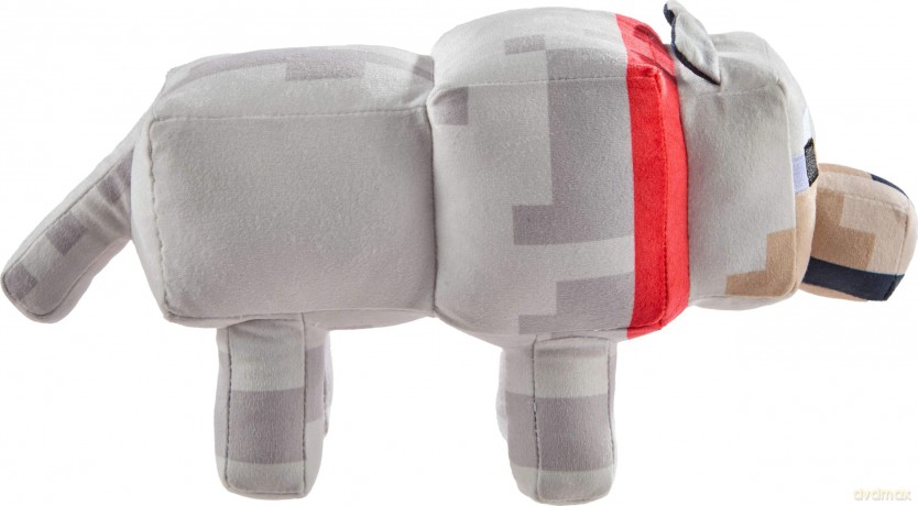 Mattel Minecraft: Tamed Wolf - Plush Toy 20cm (JKJ67)
