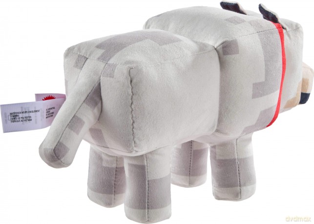 Mattel Minecraft: Tamed Wolf - Plush Toy 20cm (JKJ67)
