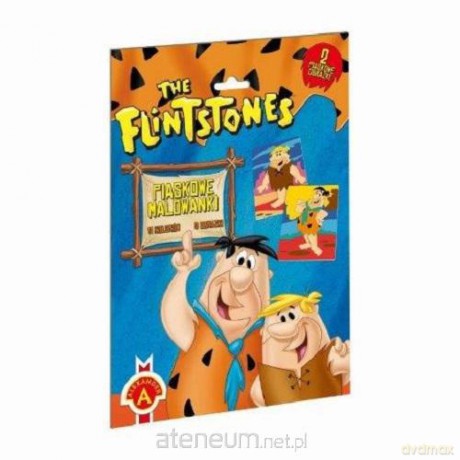 Piaskowe malowanki - 2 obrazki - The Flintstones