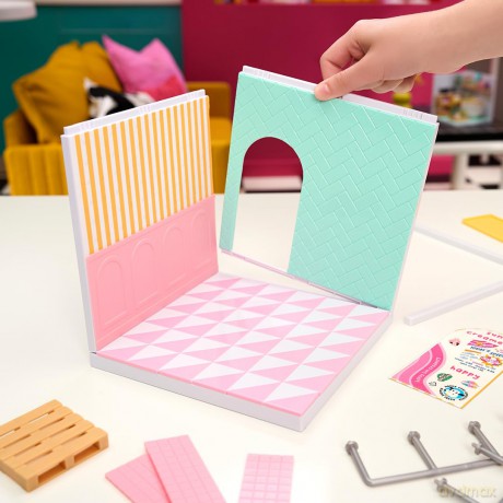 MGA Miniverse: Make it Mini Spaces Starter Pack - Ice Cream Playset (566212)