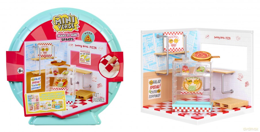 MGA Miniverse: Make it Mini Spaces Starter Pack - Pizza (566069)