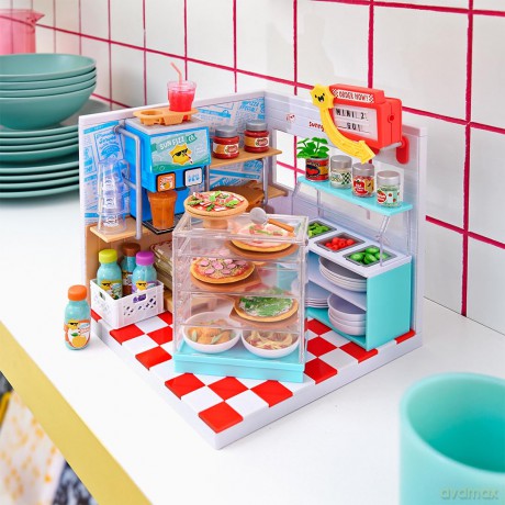 MGA Miniverse: Make it Mini Spaces Starter Pack - Pizza (566069)