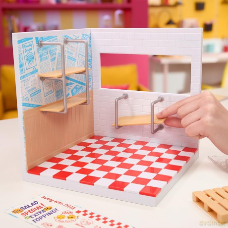 MGA Miniverse: Make it Mini Spaces Starter Pack - Pizza (566069)