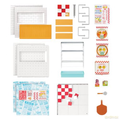 MGA Miniverse: Make it Mini Spaces Starter Pack - Pizza (566069)