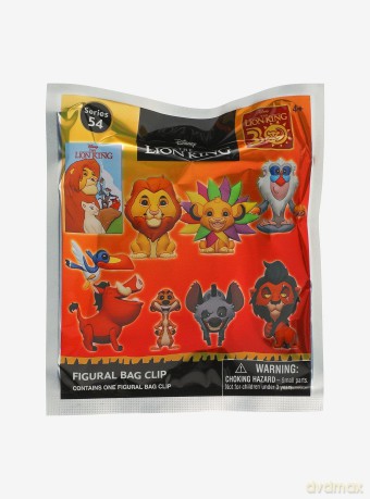 Monogram Disney: Lion King (Blind Bag/Random) 3D Foam Bag Clips Figures (85665)