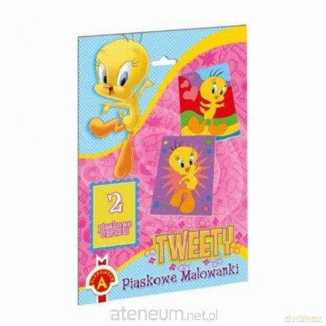 Piaskowe malowanki - 2 obrazki - Tweety ALEX