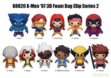 Monogram Marvel: X-Men 97 (M) (Blind Bag/Random) 3D Foam Bag Clips Figures (68820)