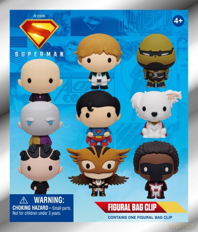 Monogram: Superman Legacy (Series1) (Blind Bag/Random) 3D Foam Bag Clips Figures (45650)