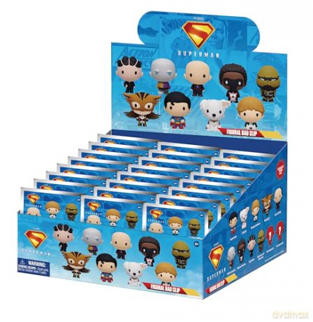 Monogram: Superman Legacy (Series1) (Blind Bag/Random) 3D Foam Bag Clips Figures (45650)