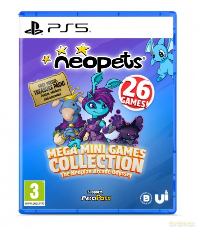 Neopets - Mega Mini Games Collection:The Neoplan Arcade Odyssey Day One Edition [GRA PS5]