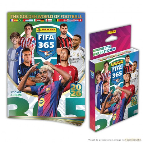 Panini Fifa 365 2026: Sticker Album (64 Pages)