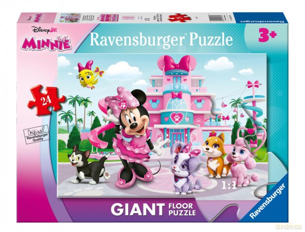 Ravensburger Disney Jr: Minnies Bow Toons Pet Hotel - Minnies Favourites Giant Floor Puzzle (24pcs) (12004327)