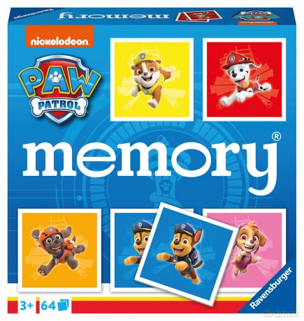 Ravensburger Memory: Paw Patrol - Memory Game (20887)