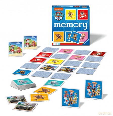 Ravensburger Memory: Paw Patrol - Memory Game (20887)