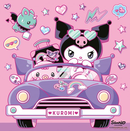 Ravensburger Puzzle: Kuromi - Kuromi on Tour (3x49pcs) (12004332)