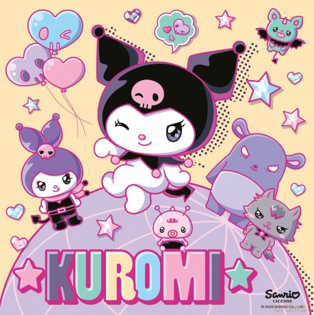 Ravensburger Puzzle: Kuromi - Kuromi on Tour (3x49pcs) (12004332)