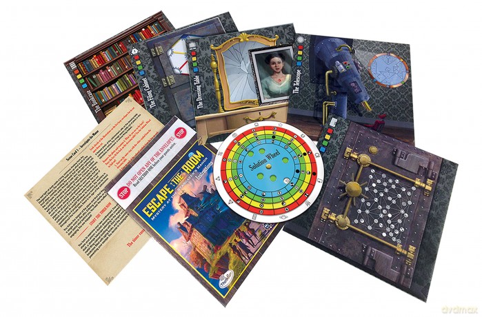 ThinkFun Logic Game: Escape The Room - Mystery at the Stargazers Manor (007351)